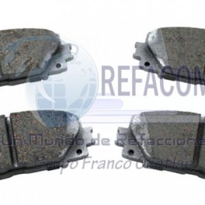 BOSCH-BA1184A BALATA JGO FORD FOCUS 2.0L 12 EN ADEL..