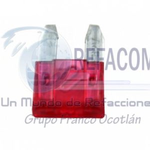 DIFUS-11-10C FUSIBLE CLAVIJA MINI ROJO 10A