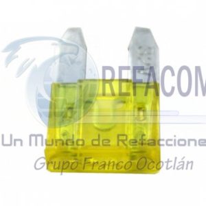 DIFUS-11-20C FUSIBLE CLAVIJA MINI AMARILLO 20A