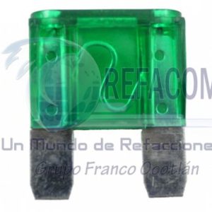 DIFUS-12-30C FUSIBLE CLAVIJA MAXI 30A VERDE DIFUS