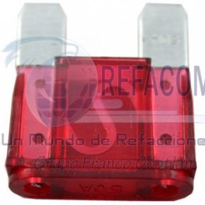 DIFUS-12-50C FUSIBLE CLAVIJA MAXI ROJO 50A