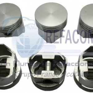 DYNA-P407-STD PISTON CHEV PONTIAC 79-89 6CIL JGO 6 PZAS