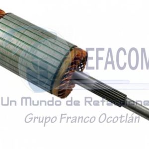 MK-61-121 ARMADURA MARCHA DELCO 40MT 24-32V 19 ESTRIAS