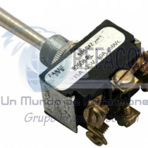 82608-PL SWITCH PALANCA METALICO 2P LARGA 6 TORNILLOS S/N S