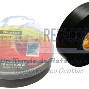 SUPER-33 CINTA AISLANTE 3M SUPER 33 18MMx20M