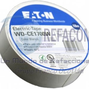 WD-CE1700W CINTA AISLANTE EATON BLANCO .018x2=TEMFLEX-BLANCO