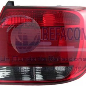 5U6-945-096BRH CALAVERA VW GOL HATCHBACK 13-16 OSCURA ROJO DER