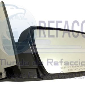 AERC2623 ESPEJO DER MANUAL NEGRO LISO SILVERADO 92-98
