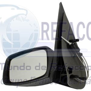 AERF0302 ESPEJO IZQ MANUAL NEGRO POROSO FIESTA IKON 01-07