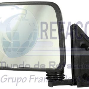 AERN0242 ESPEJO IZQ MANUAL NEGRO POROSO NISSAN D21 94-07
