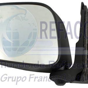 AERN0702 ESPEJO IZQ MANUAL NEGRO POROSO NP300 D23 16-22