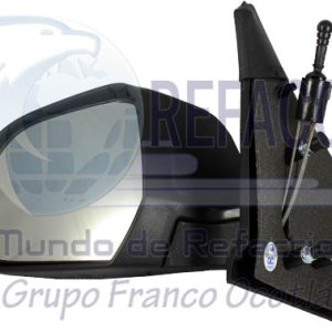 AERN0932 ESPEJO IZQ MANUAL NEGRO POROSO NISSAN VERSA 17-19