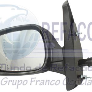 AERR0202 ESPEJO IZQ MANUAL NEGRO POROSO KANGOO 04-11