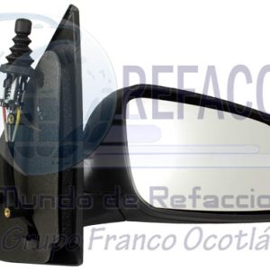 AERV0201 ESPEJO DER MANUAL NEGRO POROSO POINTER 00-09