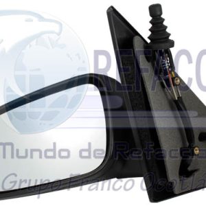 AERV0202 ESPEJO IZQ MANUAL NEGRO POROSO POINTER 00-09