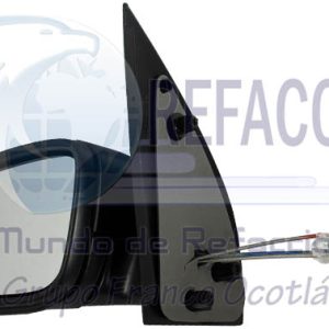 AERV0604 ESPEJO IZQ MANUAL NEGRO POROSO GOL 08-12 C/CONTROL
