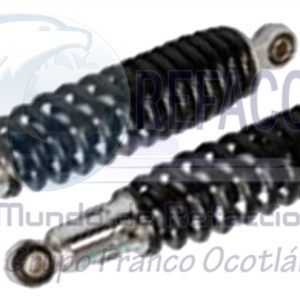 AMO-1401-0015P AMORTIGUADOR SUS JGO TRAS MOTO SUZUKI GN125