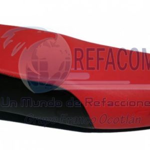 ASI-4401-0001A ASIENTO MOTO ROJO-NEGRO P/ITALIKA ST90