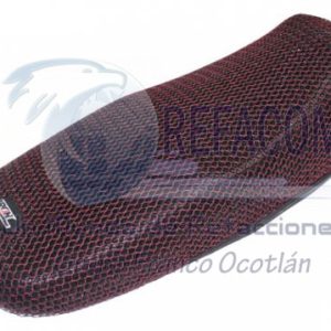 ASI-4401-0903R CUBRE ASIENTO TERMICA REFORZADA 82*50CM ROJO L