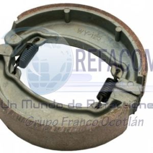 BAF-1301-002 BALATA FRENO TAMBOR ITALIKA FT150 JGO