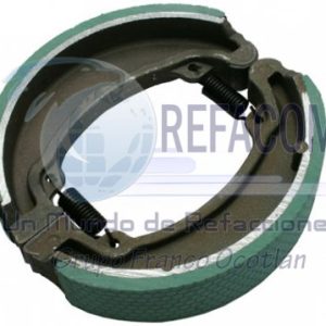 BAF-1301-002A BALATA FRENO TAMBOR ITALIKA FT150