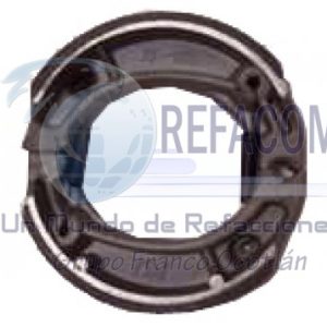 BAF-1301-005 BALATA FRENO TAMBOR RESORTE CRUZADO CDI JGO