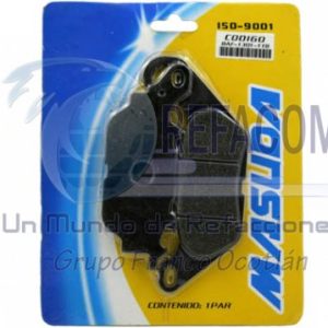 BAF-1301-118 BALATA FRENO DISCO DEL. YAMAHA CRYPTON 115/YBR125G