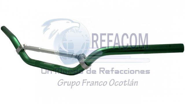 BAS-1103-8007 MANUBRIO MOTO ALUMINIO DEPORTIVO VERDE – BUSCADOR