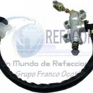 BOM-1302-0102 BOMBA FRENO PIE PLATEADO
