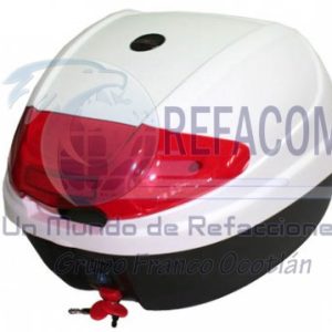 CAJ-7104-0006 CAJA PORTA-EQUIPAJE IRON33 30L 41*40*32CM NGO/BCO