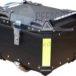 CAJ-7104-0085 CAJA PORTA-EQUIPAJE ALUMINIO 41*36*33CM NEGRO LISO