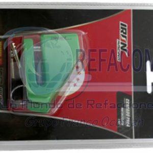CAN-1127-0005V CANDADO SEGURIDAD ANTIRROBO MOTO NEON VERDE