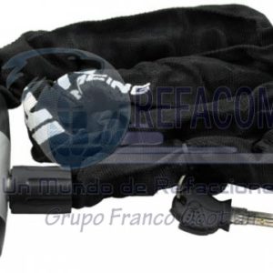CAN-1127-0221 CANDADO SEGURIDAD P/CADENA ANTIRROBO P/MOTO 6*100C