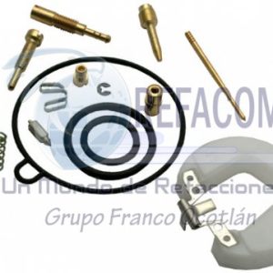 CAR-2111-0002 REP. CARBURADOR JGO ITALIKA/DINAMO 110CC