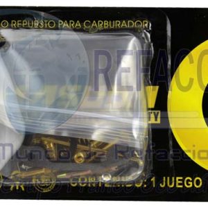 CAR-2111-0016 REP. CARBURADOR JGO YBR125