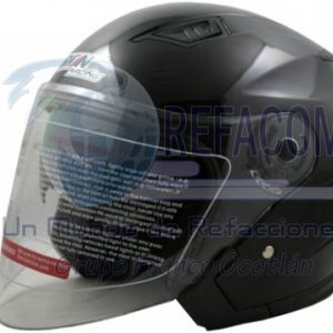 CAS-7101-1253C CASCO 3/4 DOBLE MICA MOD. EUROPEO NGO BRILLO L