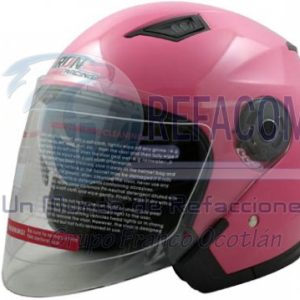 CAS-7101-1259B CASCO 3/4 DOBLE MICA MOD. EUROPEO ROSA M