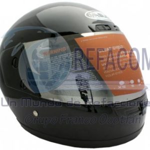 CAS-7101-1303 CASCO CERRADO NEGRO BRILLO M-L =MSD-106-N