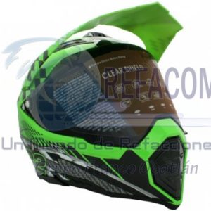 CAS-7101-1662D CASCO CROSS IRON RACING K22 VERDE (XL)
