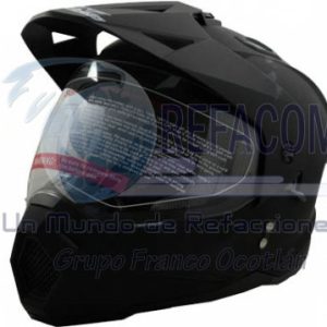 CAS-7101-1673B CASCO CROSS IRON RACING IR-92 NEGRO MATE (M)