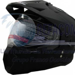CAS-7101-1673C CASCO CROSS IRON RACING IR-92 NEGRO MATE (L)