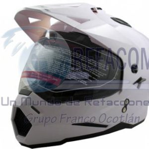 CAS-7101-1674A CASCO CROSS IRON RACING IR-93 BLANCO (S)