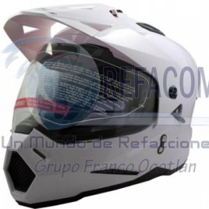 CAS-7101-1674B CASCO CROSS IRON RACING IR-93 BLANCO (M)
