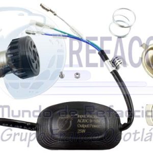 EN-M02E-C FOCO LED 6 CARAS H/L ESTROBO,BLANCO