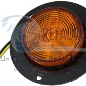 EN-PL206PA PLAFON PIEZA 2" 6LED F5 PLASTICO AMARILLO