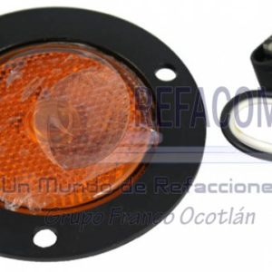 EN-PL2506PA PLAFON PIEZA 2 1/2" 6LED F5 PLAST. C/SOCKET AMAR.