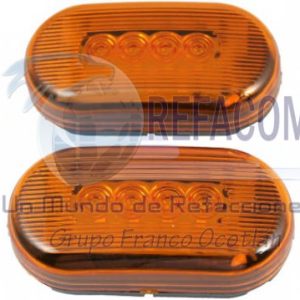 EN-PL4213BA PLAFON JGO 4x2x1.3" 10LED F5 AMARILLO