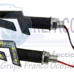 ENAC-0270-B DIRECCIONAL LEDS MOTO BLANCO