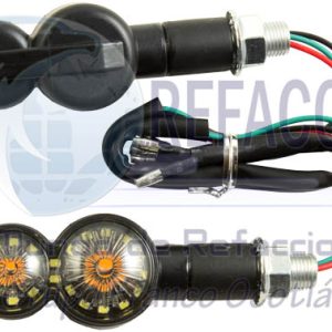 ENAC-0804-BM DIRECCIONAL LEDS MOTO BLANCO AMARILLO