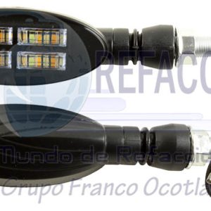 ENAC-0814-BM DIRECCIONAL LEDS MOTO BLANCO AMARILLO